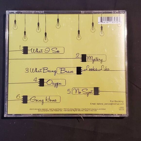 KALONA - What being Brave looks like [CD] - Picture 3 of 3